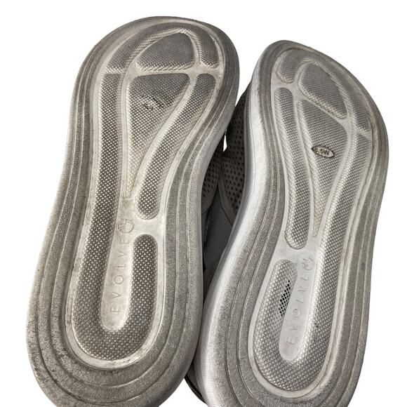 Evolve EVTYE Perforated Gray Slip On Shoes Women's Size 8.5 - Picture 8 of 8